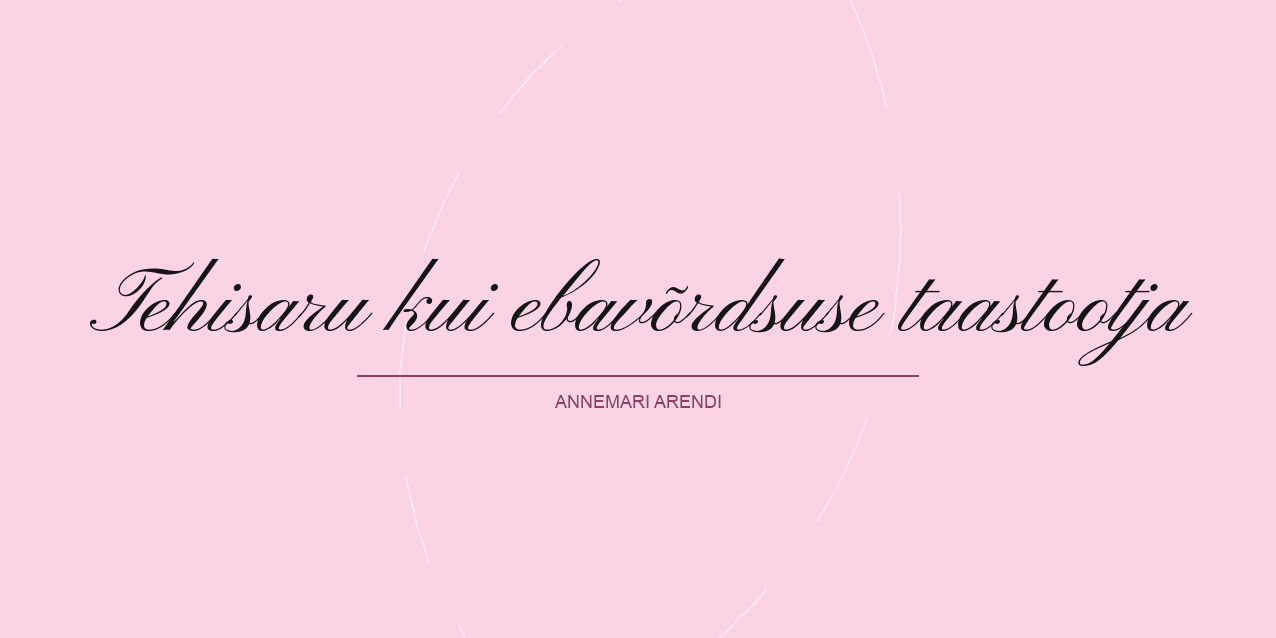 Tehisaru kui ebavõrdsuse taastootja